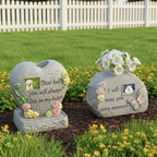 American Backyard Garden Pet Memorial Stone