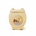 Cat Urn White BG